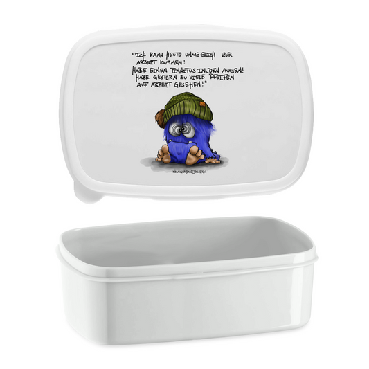 Lunchbox Ich kann heute unmöglich zur Arbeit kommen! Habe einen...