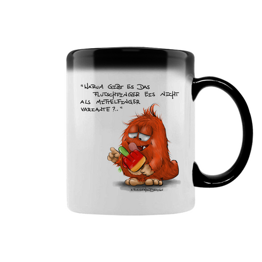 Zaubertasse Warum gibt es das Flutschfinger Eis nicht als Mittelfinger..