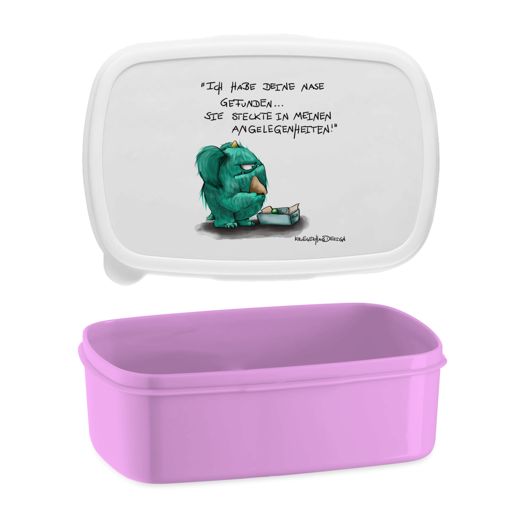 Lunchbox Ich habe deine Nase gefunden... Sie steckte in ...