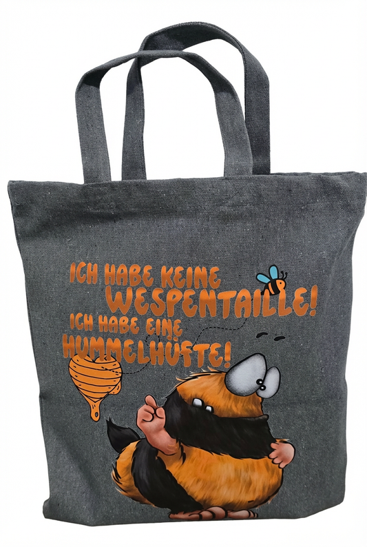 Personalisierbare Stofftasche aus hochwertigem Canvas, nachhaltig und mit Wunschmotiv von Kruegerhausdesign