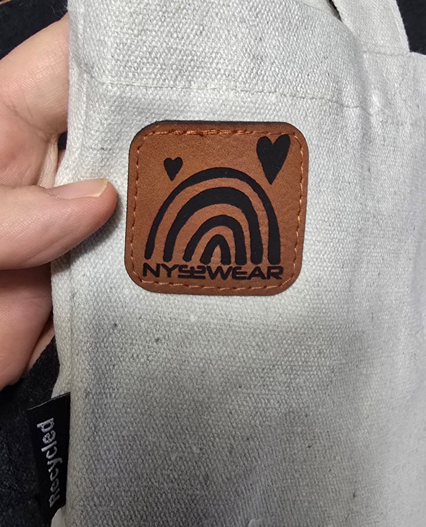 Nysswear Canvas Tasche, Beutel,– Bio und Recycelt, Minimalistisch