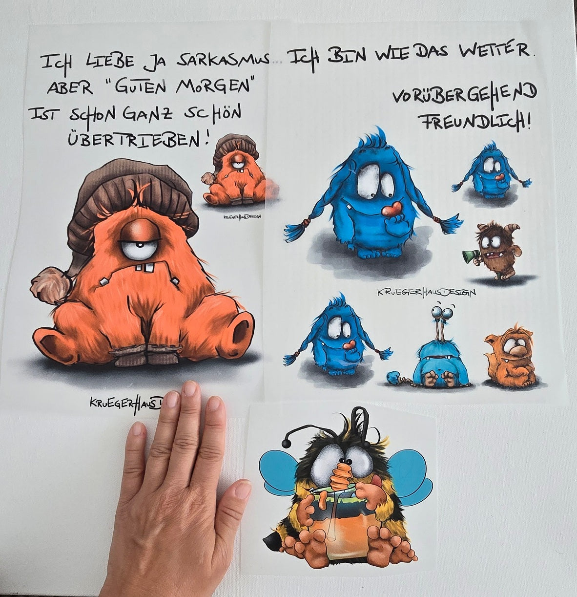 XXL Bügelbild-Paket – Verschiedene Motive | Final Sale, Box 18