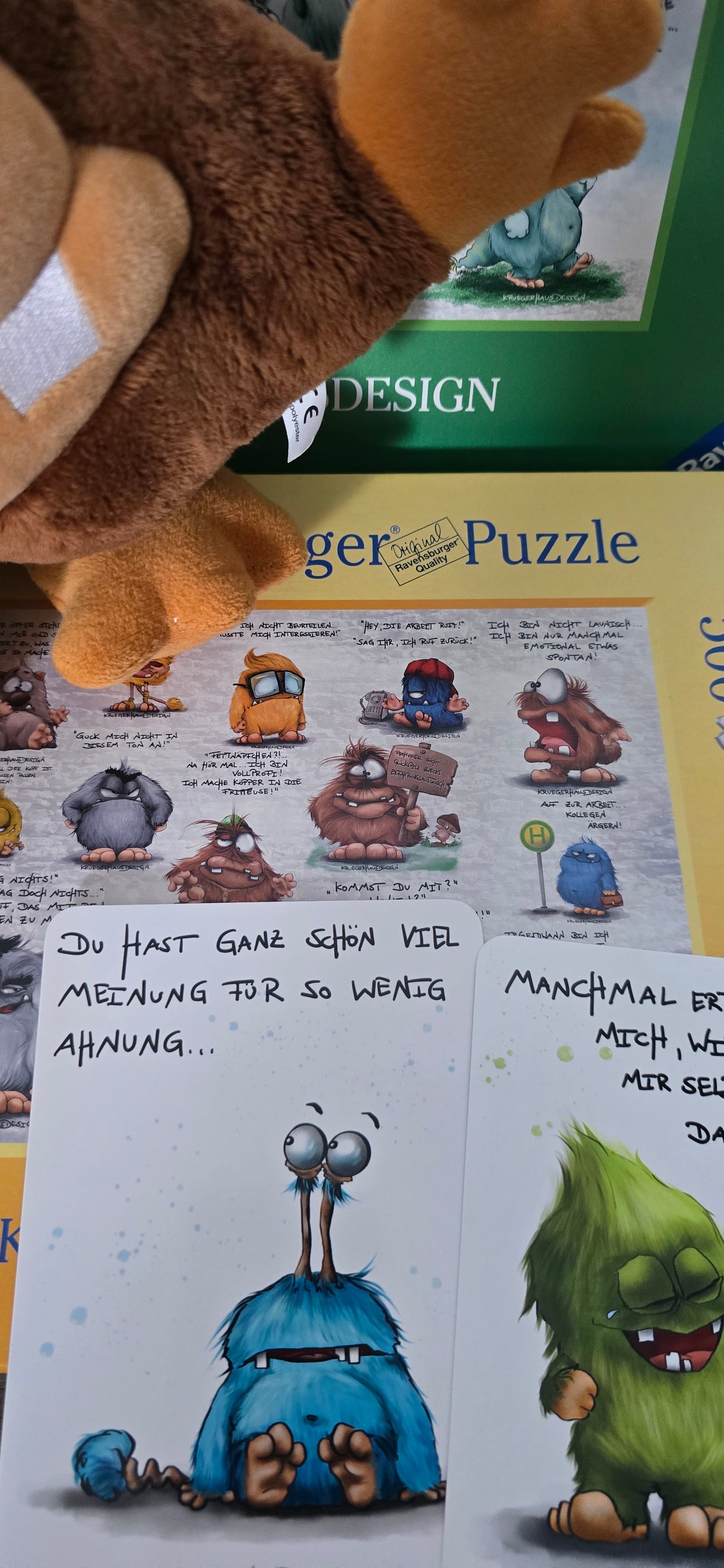 FINAL SALE | Hugo Puzzle-Bundle – Ravensburger Puzzle & Plüschmonster