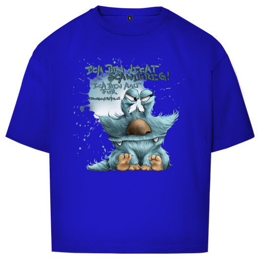 Oversize T-Shirt Ich bin nicht schwierig! Ich bin halt für Fortgeschrittene!