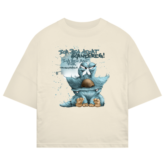 ST/ST Oversize T-Shirt Ich bin nicht schwierig! Ich bin halt für Fortgeschrittene!