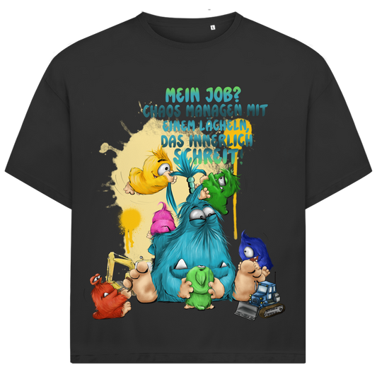 Jack and Jones Oversize T-Shirt Mein Job? Hals managen mit einem Lächeln, das innerlich…