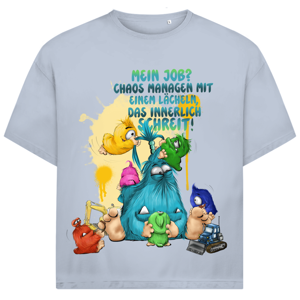 Jack and Jones Oversize T-Shirt Mein Job? Hals managen mit einem Lächeln, das innerlich…