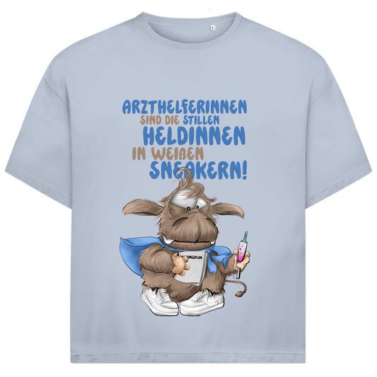 Jack and Jones Oversize T-Shirt Arzthelferinnen sind die stillen Heldinnen in weißen …