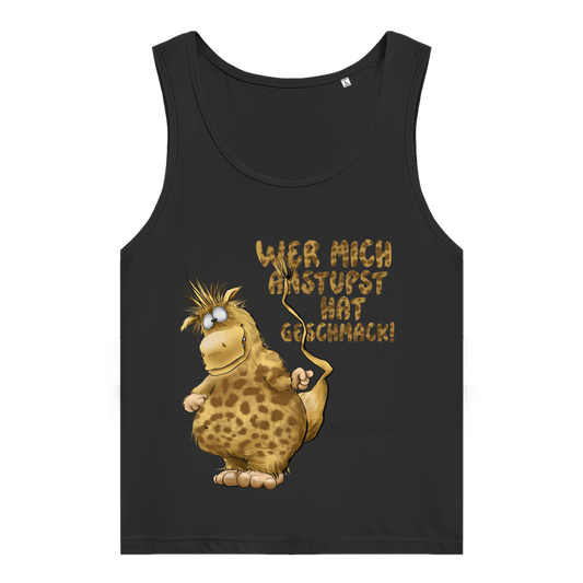 Damen Premium Organic Tank Top Wer mich anstupst hat Geschmack!