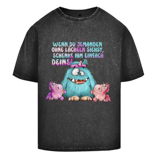 Oversize Washed T-Shirt Laecheln