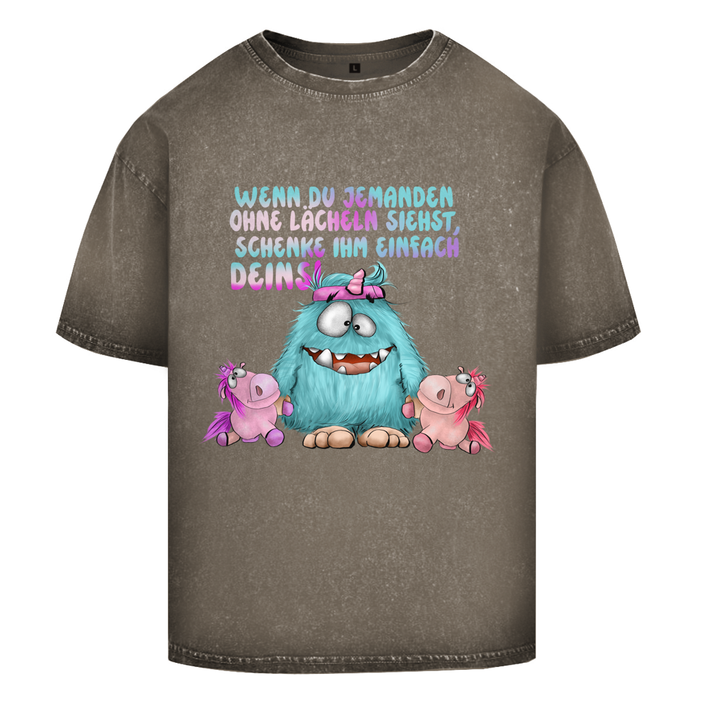 Oversize Washed T-Shirt Laecheln