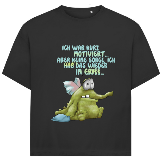 Jack and Jones Oversize T-Shirt Ich war kurz motiviert, Design 1