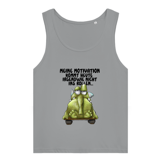 Damen Premium Organic Tank Top Meine Motivation kommt heute irgendwie nicht... Design 2