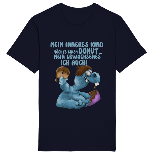 ST/ST Rocker T-Shirt Mein inneres Kind möchte einen Donut... Design 1