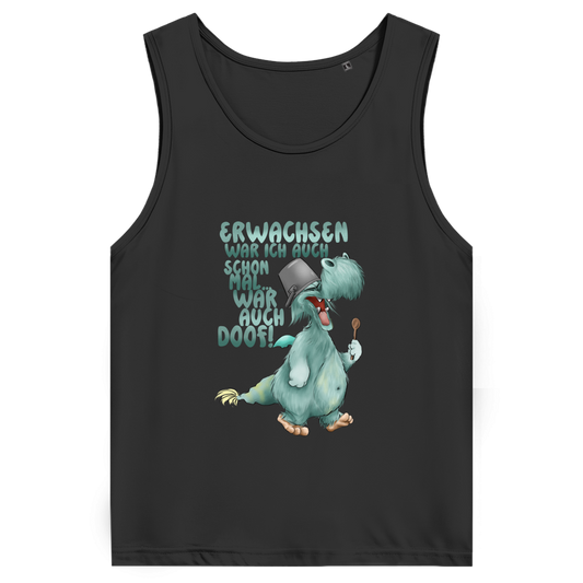 Herren Premium Tank Top Erwachsen war ich auch schon mal... war auch doof