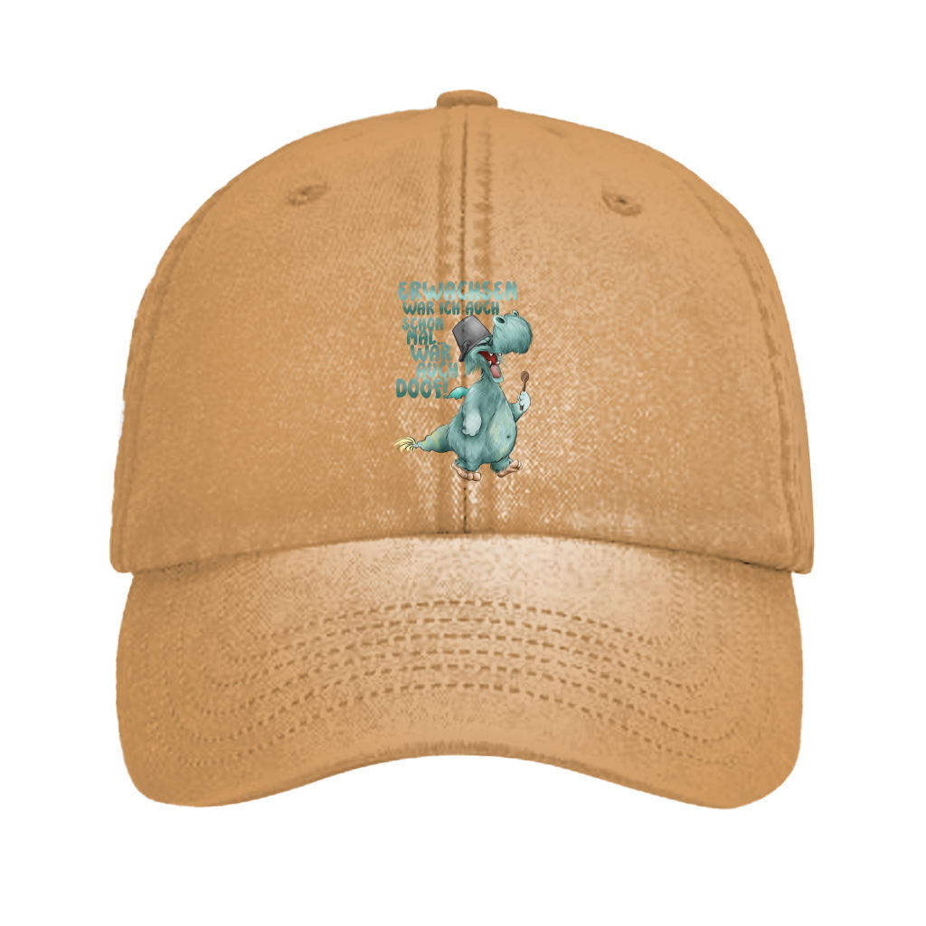 Vintage Cap Erwachsen war ich auch schon mal... war auch doof
