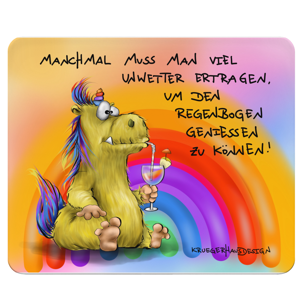 Mousepad Mauspadregenbogen
