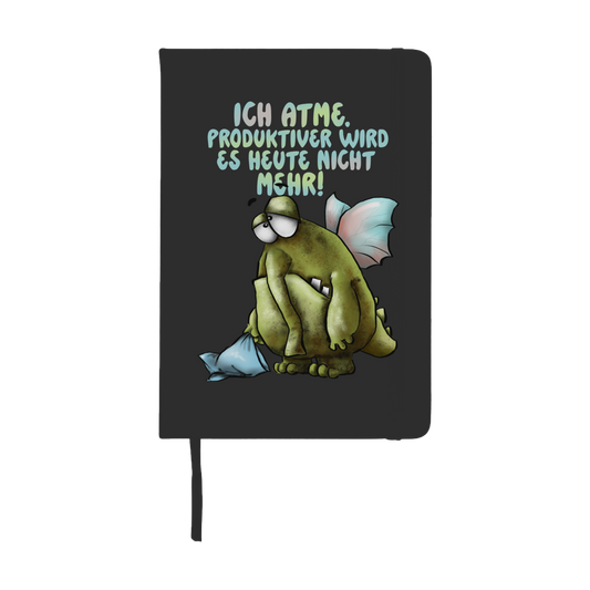 Notizbuch Ich atme. Produktiver wird es ... Design 1