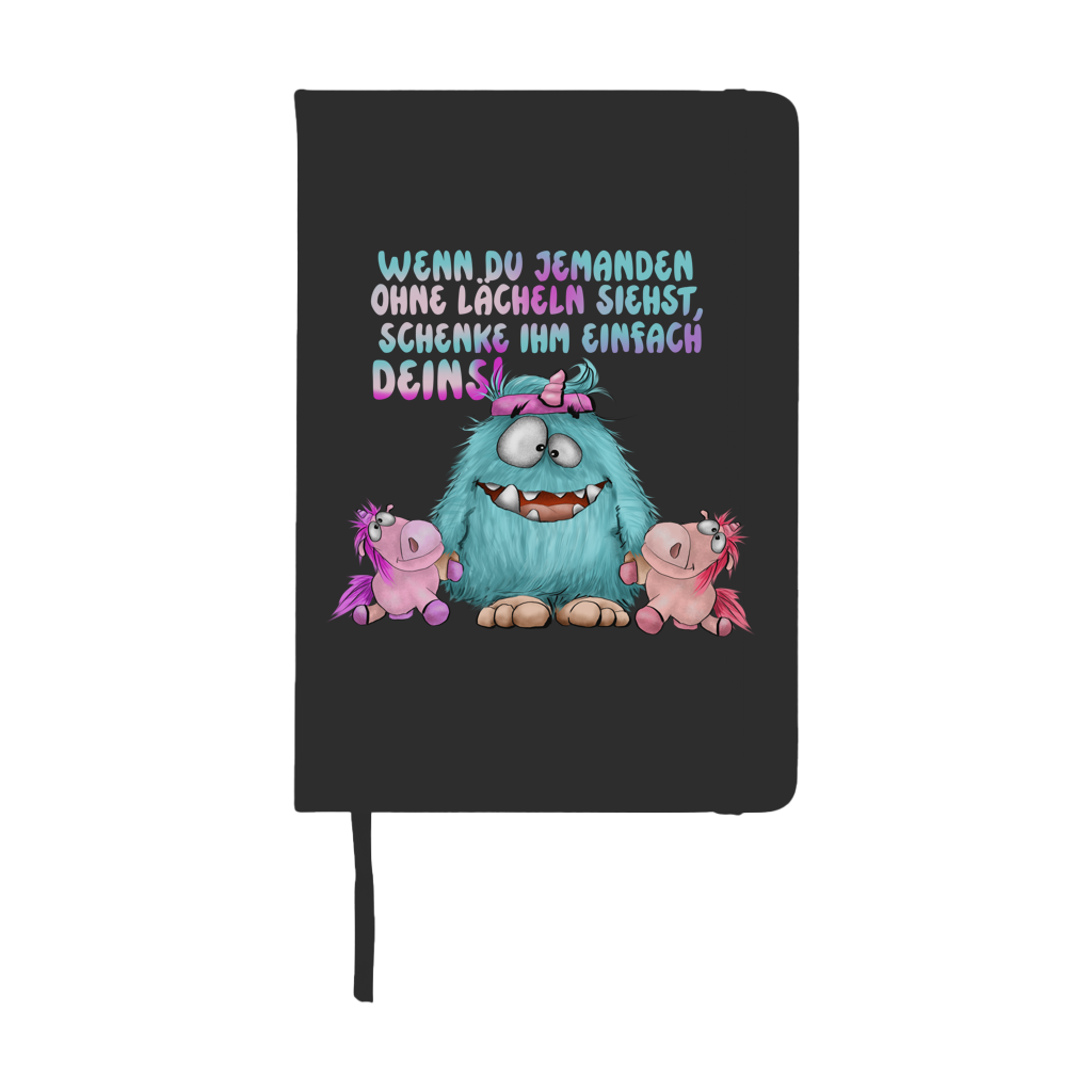 Notizbuch Laecheln