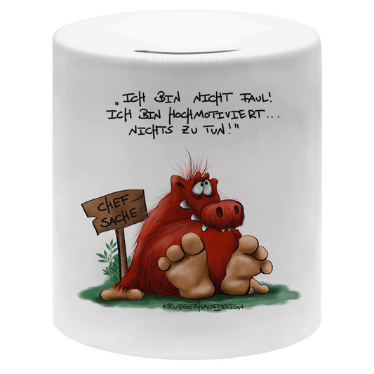 Money box Ichbinnichtfaul