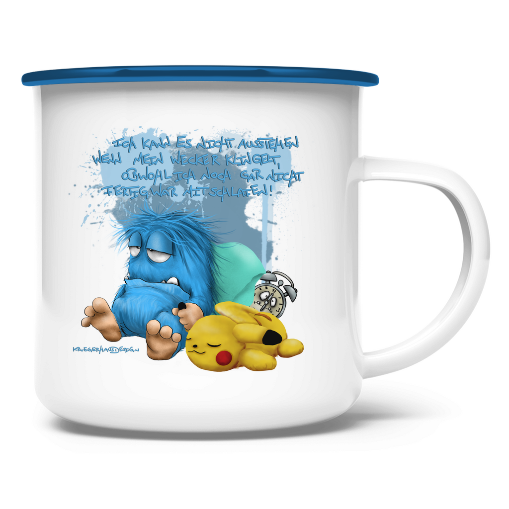 Emaille Tasse Ich kann es nicht austehen