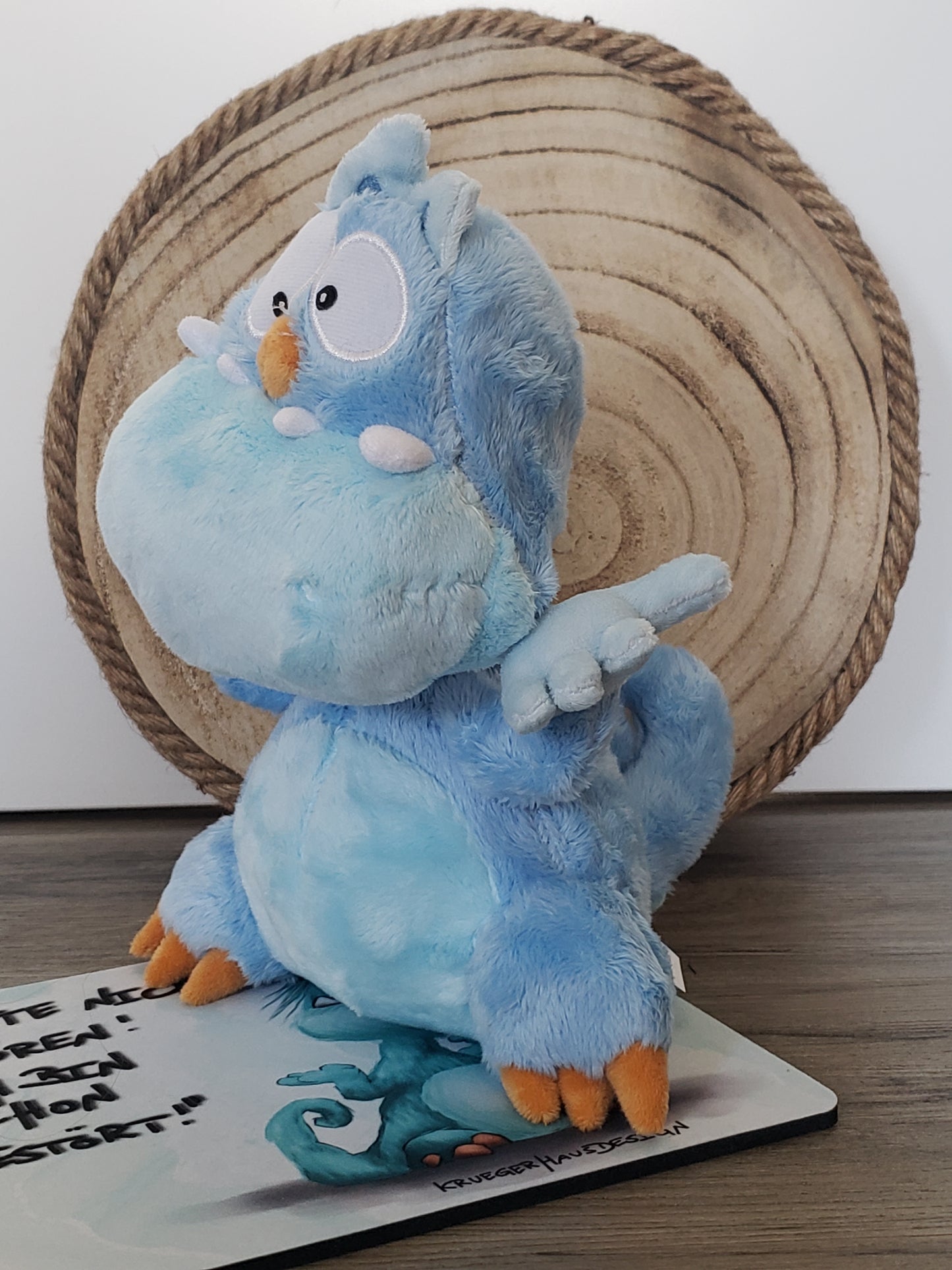 Kruegerhausdesign Stofftier, Plüschtier, Otto, Bitte nicht Stören Monster