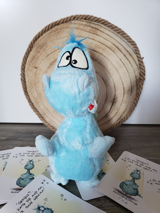 Kruegerhausdesign Stofftier, Plüschtier, Olli, das Gefühls Monster, Gefühle?! Hatte ich auch mal, war ganz schlimm.