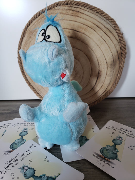 Kruegerhausdesign Stofftier, Plüschtier, Olli, das Gefühls Monster, Gefühle?! Hatte ich auch mal, war ganz schlimm.