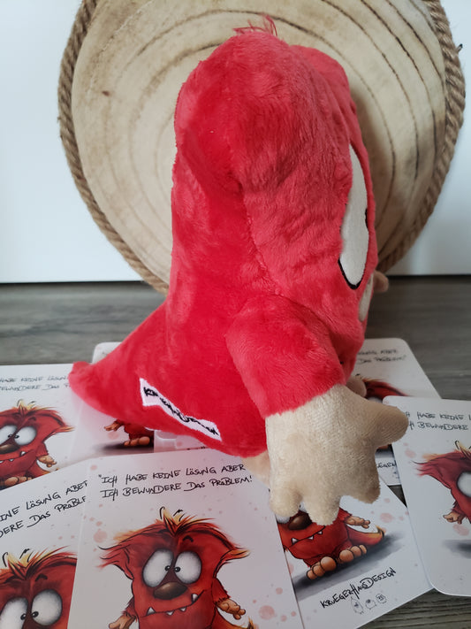 Kruegerhausdesign Stofftier, Plüschtier,Lenni, Ich habe keine Lösung aber ich bewundere das Problem Monster