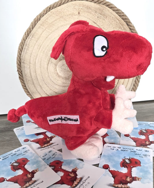 Kruegerhausdesign Stofftier, Plüschtier, Noah, Das ist der dümmste Plan.. Monster