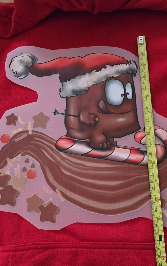 XXL Weihnachten Bügelbild Kruegerhausdesign Schokokuss