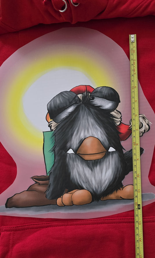 XXL Weihnachten Bügelbild Kruegerhausdesign Monster Wichtel Henry