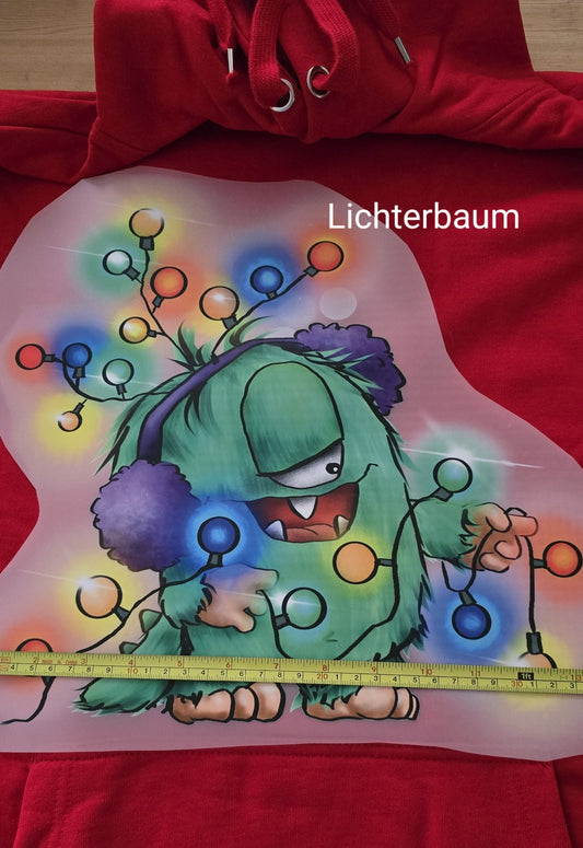 XXL Weihnachten Bügelbild Kruegerhausdesign Lichterbaum