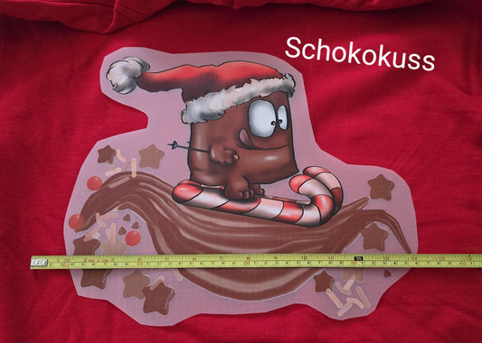 XXL Weihnachten Bügelbild Kruegerhausdesign Schokokuss