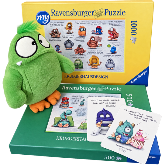 FINAL SALE | Pepe Puzzle-Bundle – Ravensburger Puzzle & Plüschmonster
