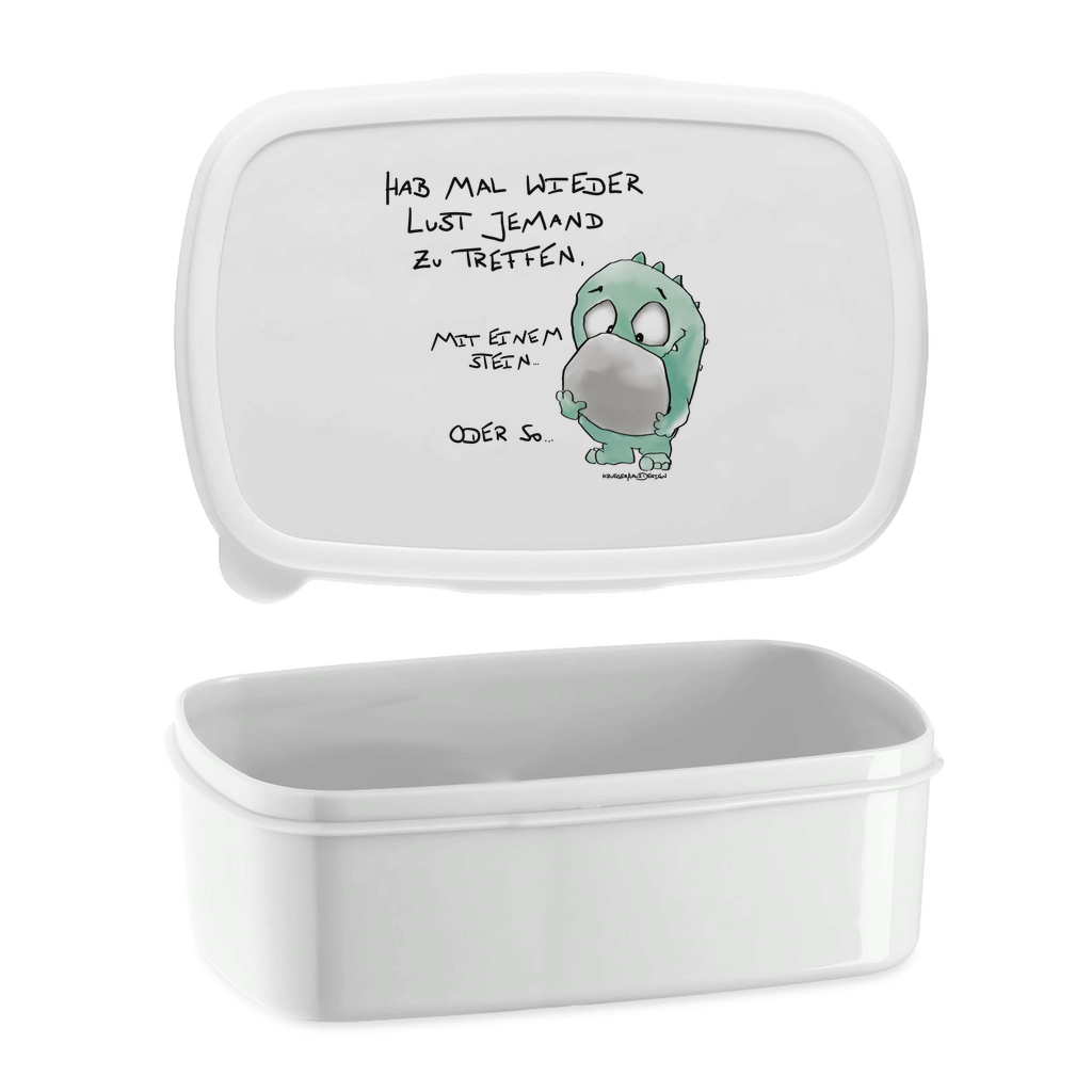 Lunchbox Hab mal wieder Lust jemand zu Treffen. Mit einem Stein...