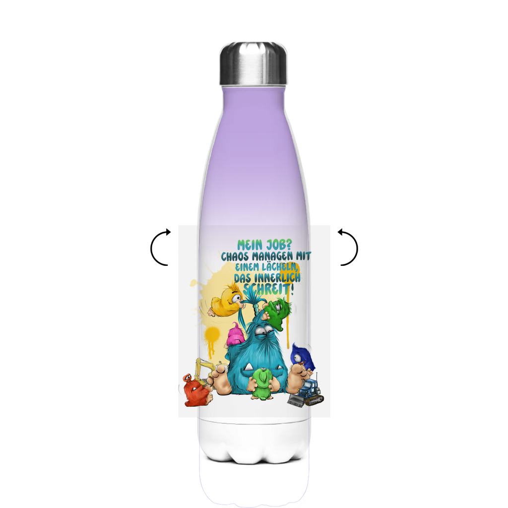 Edelstahl-Thermoflasche Mein Job? Chaos managen mit einem Lächeln, das innerlich…