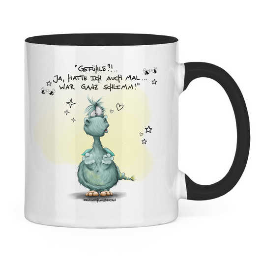 Tasse zweifarbig Gefühle? Ja, hatte ich auch mal.. War ganz schlimm!