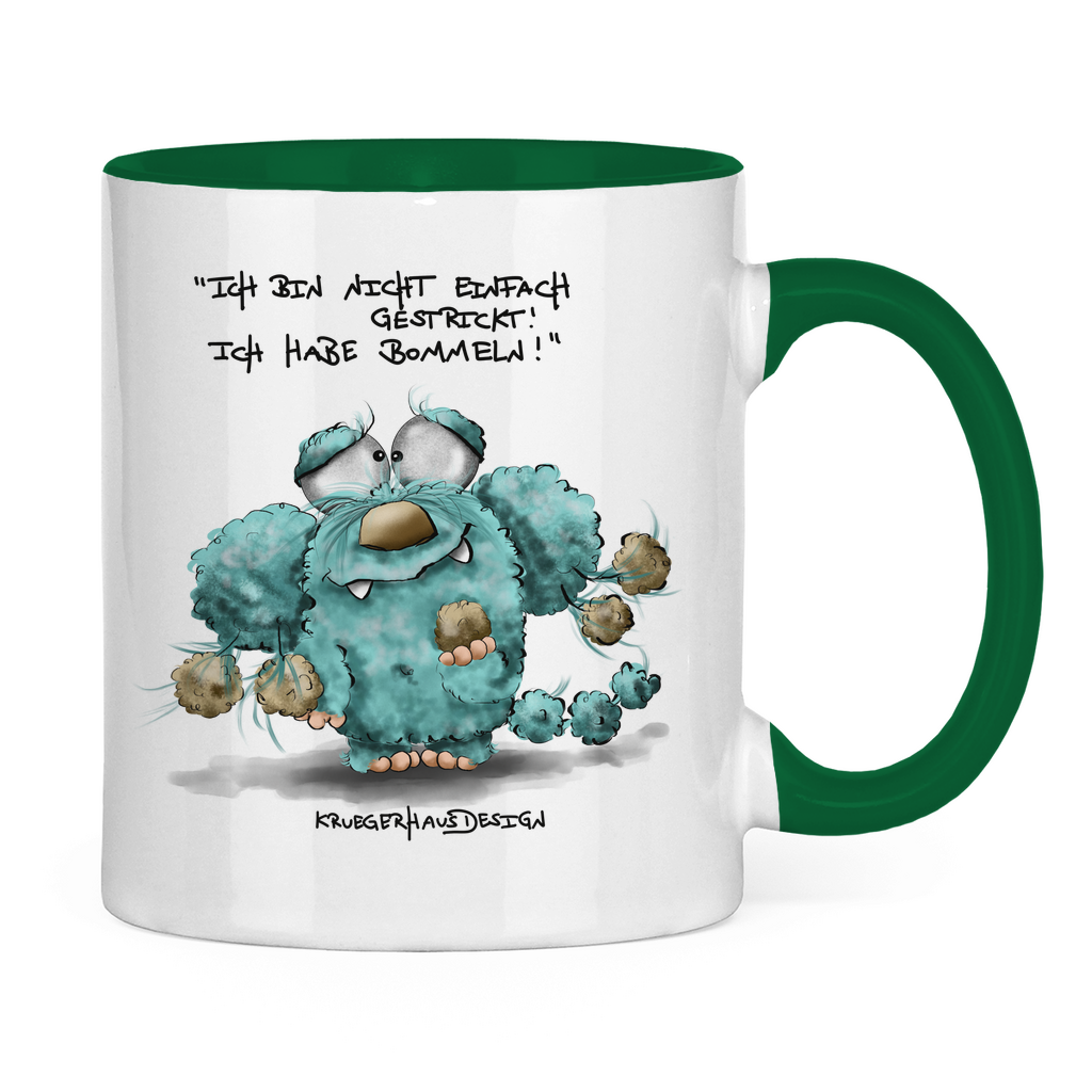 Tasse zweifarbig #bommeln