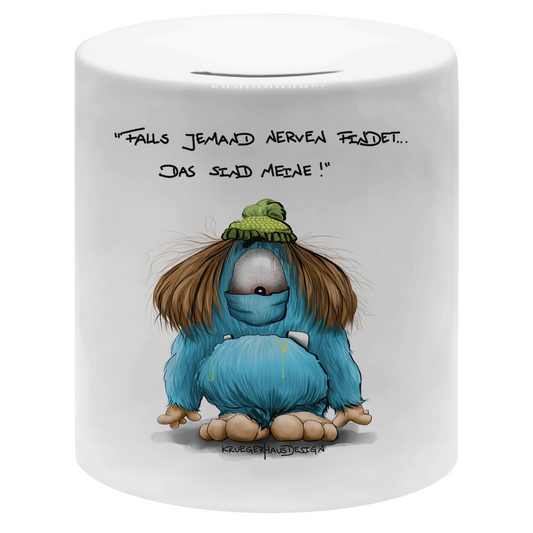 Money box Falls jemand Nerven findet. Das sind meine!