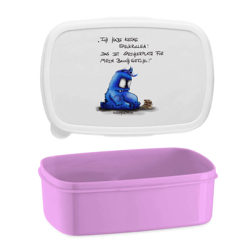 Lunchbox Ich habe keine Speckrollen! Das ist Speicherplatz für mein..