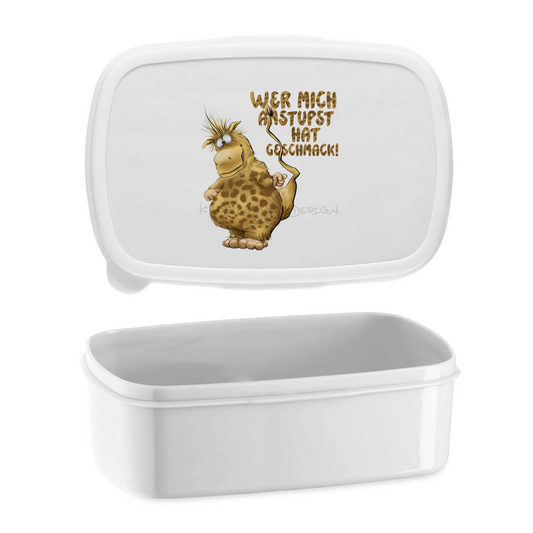 Lunchbox Wer mich anstupst hat Geschmack!