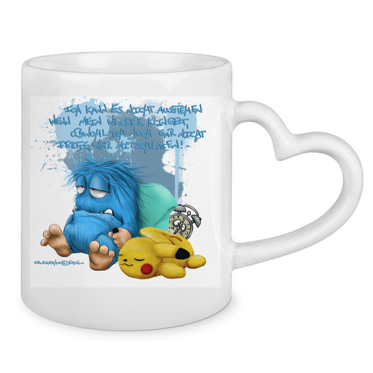 Tasse mit Herzhenkel Ich kann es nicht austehen