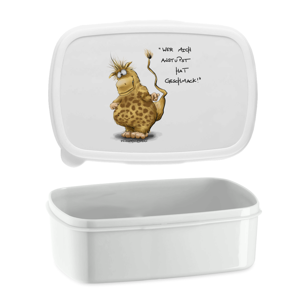 Lunchbox Wer mich anstupst hat Geschmack!