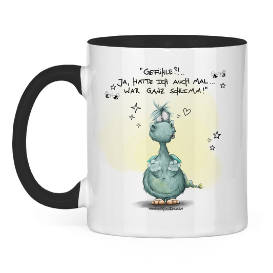 Tasse zweifarbig Gefühle? Ja, hatte ich auch mal.. War ganz schlimm!