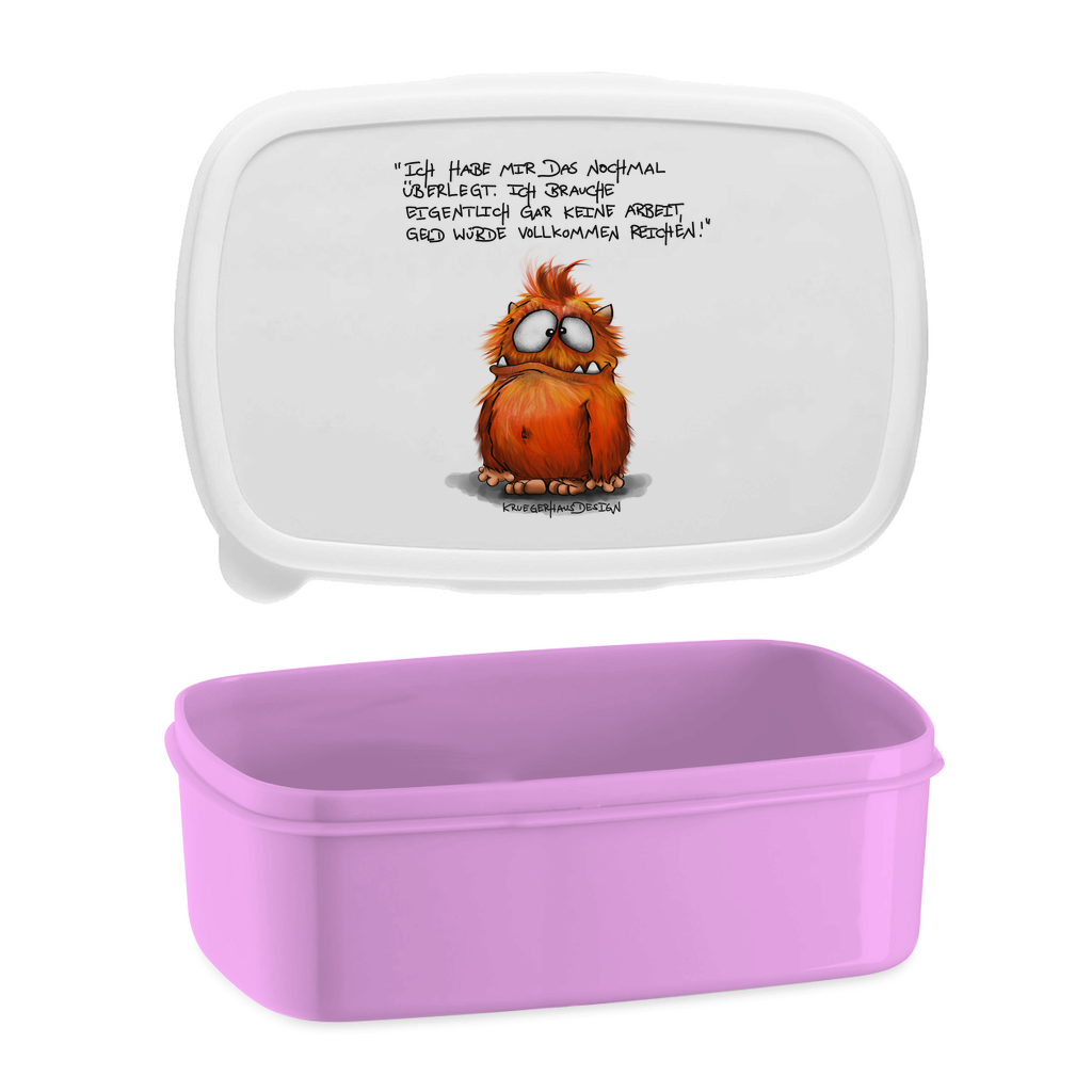 Lunchbox Ich habe mir das nochmal überlegt. Ich brauche...
