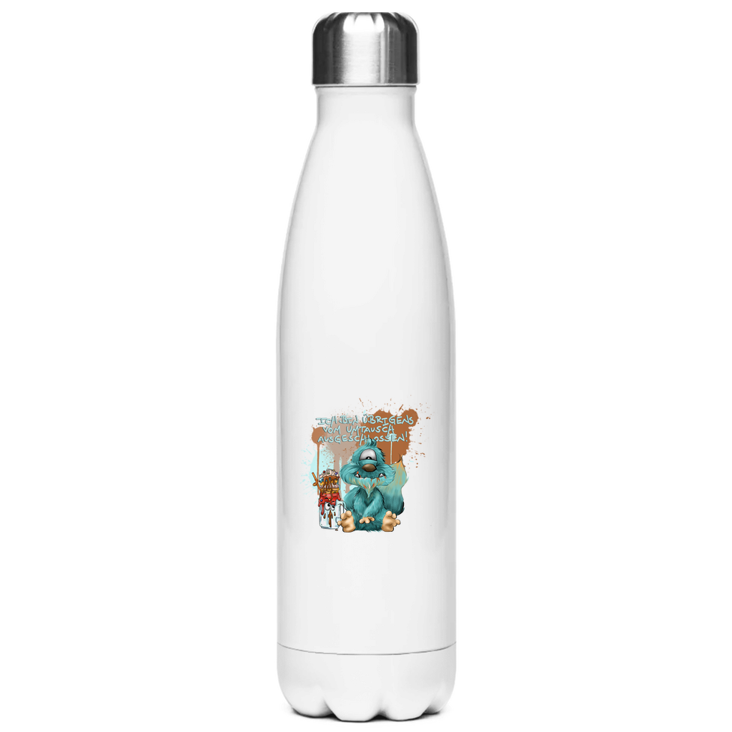 Edelstahl-Thermoflasche Ich bin übrigens vom Umtausch ausgeschlossen!