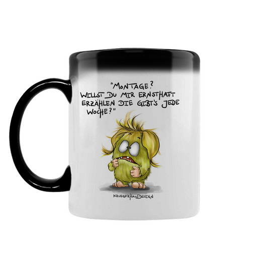 Zaubertasse Montage? Willst du mir ernsthaft erzählen die gibt's jede...