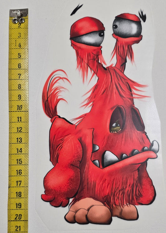 Bügelbild Kruegerhausdesign Monster Sarkasmus: Ein Talent