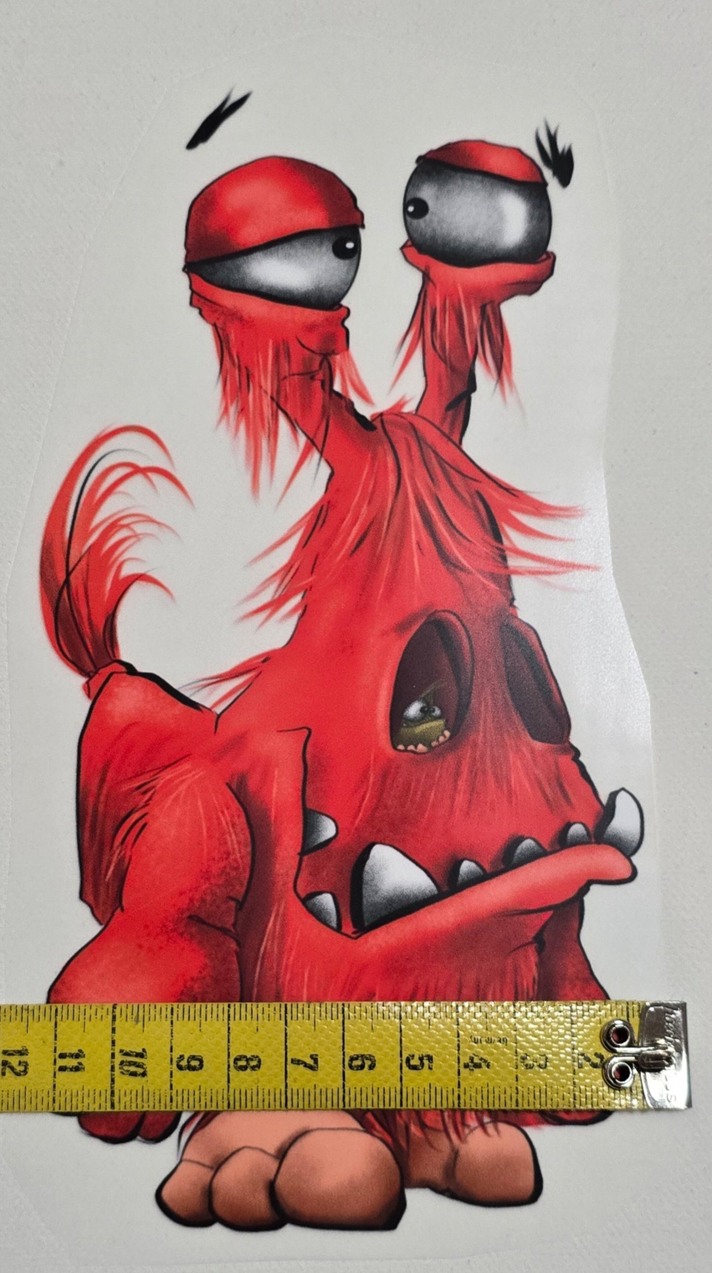 Bügelbild Kruegerhausdesign Monster Sarkasmus: Ein Talent